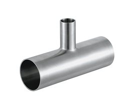 Reducing Expanding Tee SMS 316L 3" (76 1mm) / 11/2" (38 1mm)  Fittings food quality