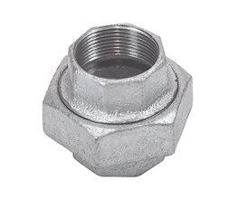 Malleable Iron Union Female Galvanized ISO 7/1 U11 (340/54) 3/4"  Threaded ISO/BSP