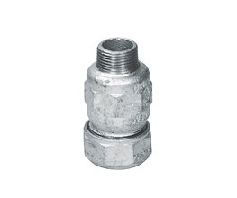 Galvanized Male Joints No.746a 1 1/4"  Screwed compression