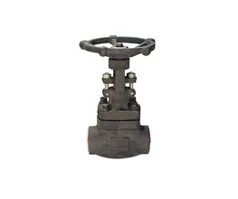 FLUVAL Gate Valve A105/8 Full Bore 800# SW w/Hand-Wheel 1"  Metal seated