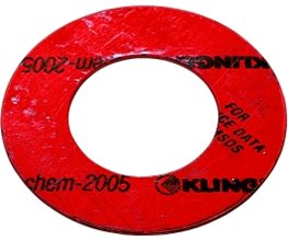 KLINGER Modified PTFE Gasket TOPCHEM 2005 1.5mm DN10  Flange Gasket Ring