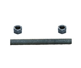 Stud Bolt B7 w/2 Nuts 2H 5/8" NPT x100  Stud Bolt with 2 nuts