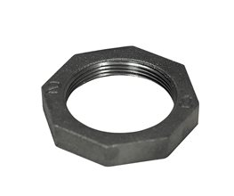 Backnuts Black 3"  Threaded ISO/BSP