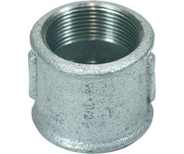 Malleable Iron Socket Female Equal Galvanized ISO 7/1 M2 (270/2) 2"  Threaded ISO/BSP
