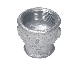 Reducing Sockets Galvanized 1 1/4"x3/4"  Threaded ISO/BSP