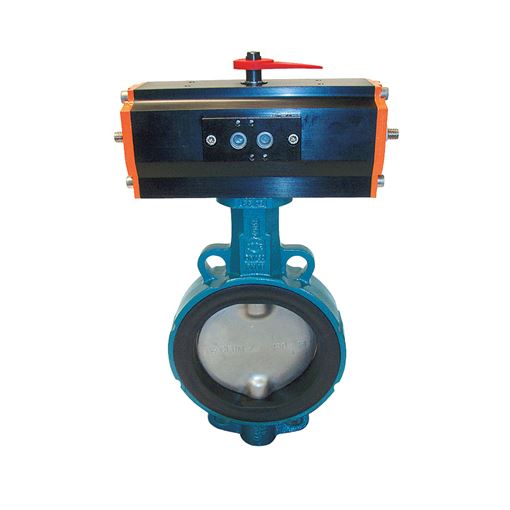 Ebro Πεταλούδα Ζ011Α, Σώμα Wafer GG25/316/NBR, PN16, με ΠΚΔΕ DN80