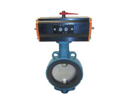 Ebro Πεταλούδα Ζ011Α Wafer GG25/316EPDM, PN16, με Πν.Ενερ.Διπλ.Ενέρ. DN125  Κεντρικού άξονα