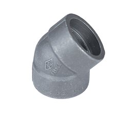 3000# 45o SW Elbows 45o 1 1/2"  Socket weld (SW)