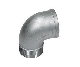 Street Elbow S/S T316L 150# BSP M/F 1"  Threaded ISO/BSP