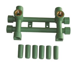 BAENNINGER Βάση Μπαταρία Κάθετη Φ20 x 1/2"  για σωλήνες PP-R