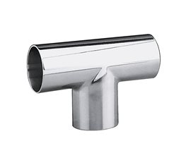 SMS Tee Expanding 316L 3"  Fittings food quality