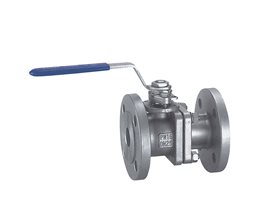 2-pce Full Bore Ball Valve GENEBRE AISI316 Fl. PN16 ISO Top DN125  2-way