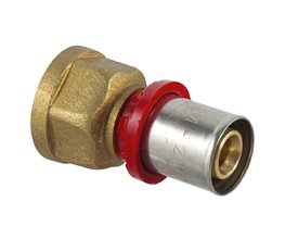 TDM PRESS Σύνδεσμος Θηλυκός D26 x 3/4"  Εξάρτημα συμπίεσης