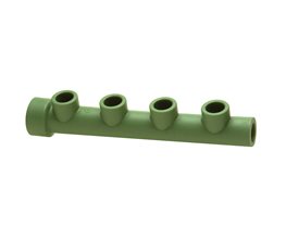 B-R Manifold PP-RCT 32-25x4  for PP-R pipes