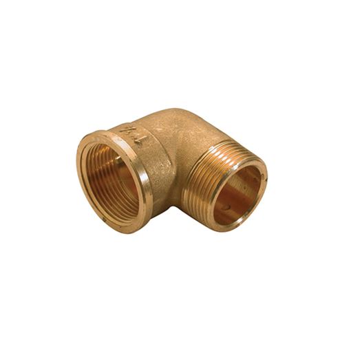 TDM ART 210P Brass m/f Elbows 90° Yellow 2" x 2"