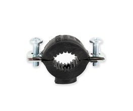 Στήριγμα με Μασίφ Λάστιχο 1"  Στήριγμα σωλήνων