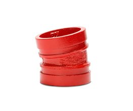 PROFIT Grooved Elbow 11 25o Red Dia.3"/80 - 88 9mm  Grooved fittings