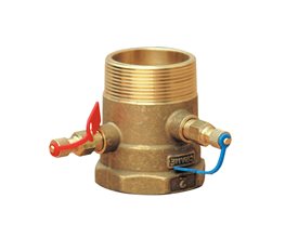 CRANE Εξάρτημα Μέτρησης Παροχής Ορειχάλκινο 1.1/4"  Παροχόμετρο