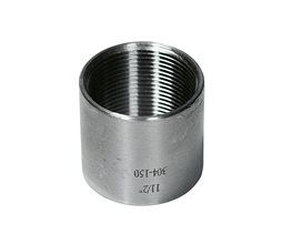 S/S Socket T304 BSP 150# 1"  Threaded ISO/BSP