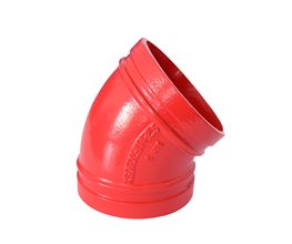 XHTONG XGQT021 Grooved Elbow 22 5o 4"/100 - 114 3mm  Grooved fittings