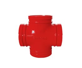 XHTONG XGQT04 Grooved Cross 11/2"  Grooved fittings