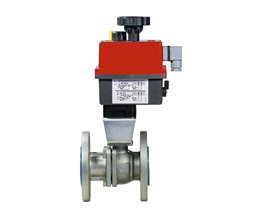 Ball Valve GENEBRE 316 Full Bore Fl. PN40 w/El.Act. 24-240Vac/dc DN50  2-way