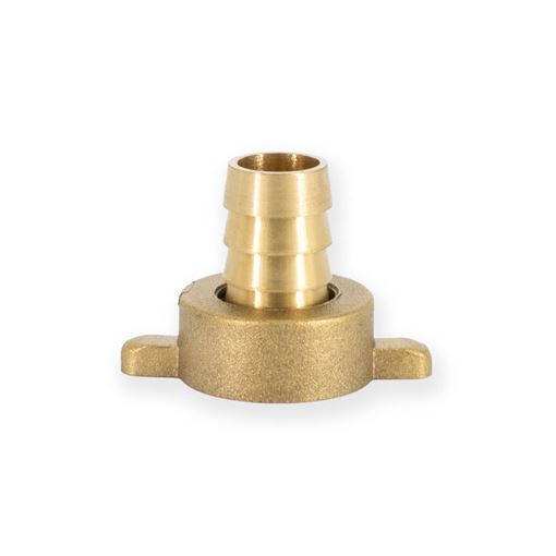 Brass Unions for Hose, Female 4"