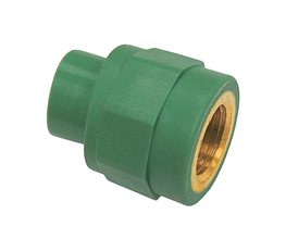 BAENNINGER Σέλα PP-RCT με Θηλυκό Σπείρωμα Φ75-125 x 1"/40  για σωλήνες PP-R