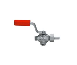 Drain Cocks Steel Threaded PN160 Straight KLINGER ABL 1/2"  Level gauge