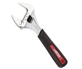 VIRAX 017050 Extra-Wide Opening Adjustable Wrench 39mm x 8"  Wrenches
