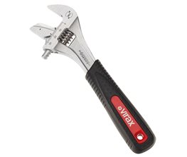 VIRAX 017032 Adjustable Wrench w/Reversible Jaw 40mm x 10"  Wrenches