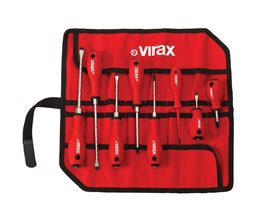 Virax 341820 8 Μαγνητικά Κατσαβίδια σε Θήκη  Κατσαβίδια