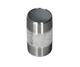 Barrel Nipples C 304, BSP, 150 LBS, 3/4"  Threaded ISO/BSP