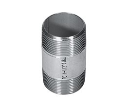 Barrel Nipples C 316, BSP, 150 LBS, 3/4"  Threaded ISO/BSP