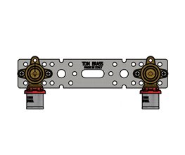 TDM PRESS 1680c Elbow Female w/Support (bracket+fitting) 16x1/2"  Press Fitting
