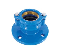 Belgicast saddle for Pipe PVC/PE 1316-2000 Φ75Χ2  Bolted clamp