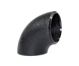 Seamless Butt-Weld ANSI B16.9 ASTM A234 WPB SR 90o Elbow SCH 80 2"  Butt weld (BW)