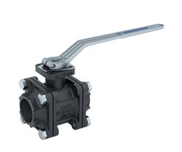 KLINGER Ball Valve KHA-G-15-V0-M1-FF-FS-HA 1/2" BSP  2-way / 3-piece