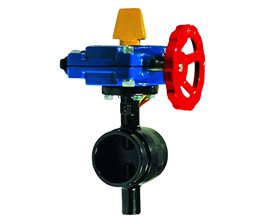 FIVALCO Butterfly Valve w/Grooved Ends FPBG-300G UL/FM 10"  Centric type
