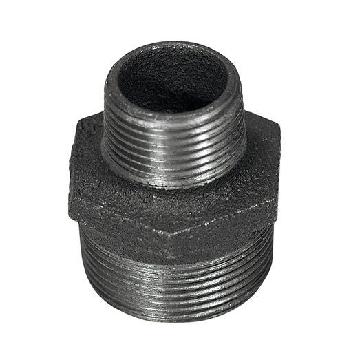 Reducing Nipples Black 2 1/2" x 2"
