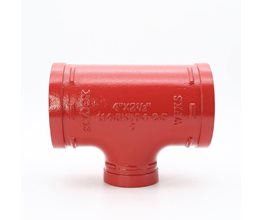 LUYUAN XGQT13 Reducing Tee 4" (114 3)x11/2"  Grooved fittings