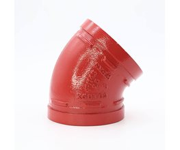 LUYUAN XGQT10 Αυλακωτές Καμπύλες 11.25ο 2"  Αυλακωτά εξαρτήματα