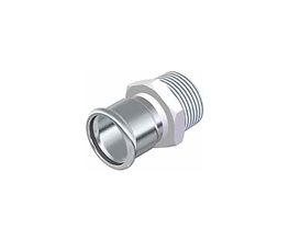 ISOTUBI Male Adaptor 316 42Χ1.1/2"  Press Fitting