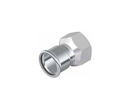 ISOTUBI Female Adaptor 316 18Χ1/2"  Press Fitting