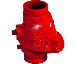 FIVALCO Swing Check Valve w/Grooved Ends 365psi UL/FM 3"  Swing check valve