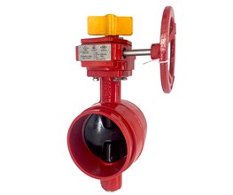 FIVALCO Butterfly Valve w/Grooved Ends FPBG-300G UL/FM 3"  Centric type