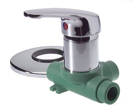 BAENNINGER Μονός Μίκτης PP-R G8860 Φ 20  Μπάνιου