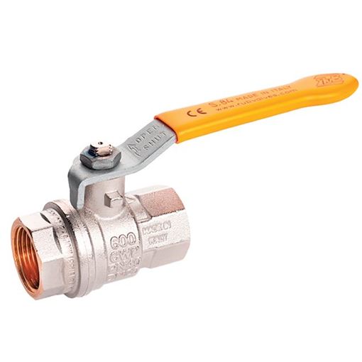 RUB Ball Valves .S84 EN331/FM w.Yellow Handle 2"