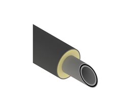 NUPI Preinsulated NIRONβ PP-RCT Pipe CLIMA w.FG SDR7.4 2xEF Ends d75  PP-R/PP-RCT pipes