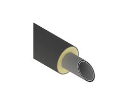 NUPI Preinsulated NIRONβ PP-RCT Pipe CLIMA w.FG SDR 11 2xEF Ends d200  PP-R/PP-RCT pipes